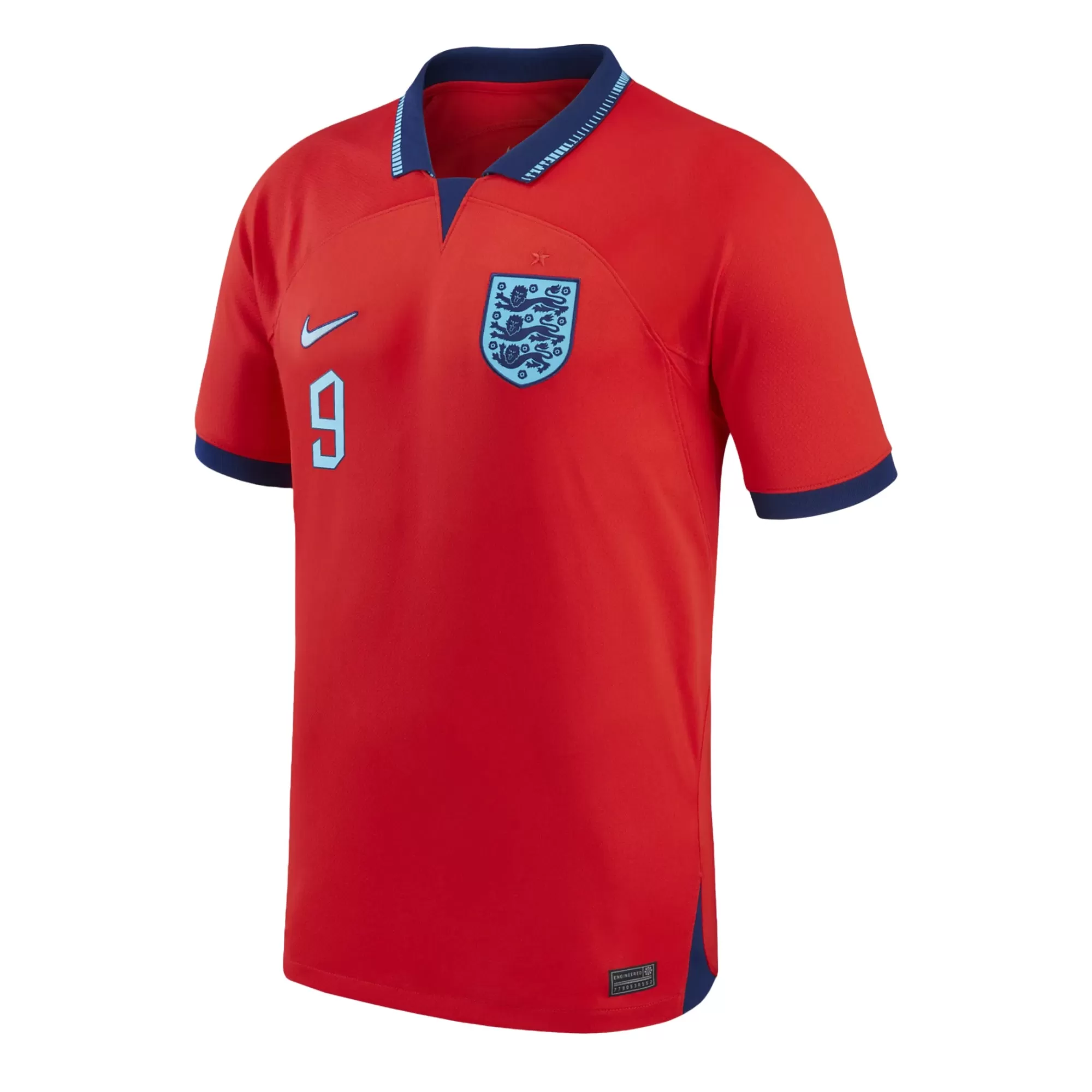 Nike Men's England 2022/23 Dri-FIT ADV Away Jersey w/ Kane #9 Printing