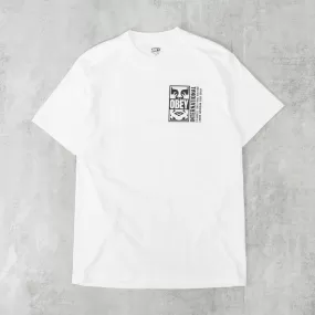 Obey Icon Split Tee - White