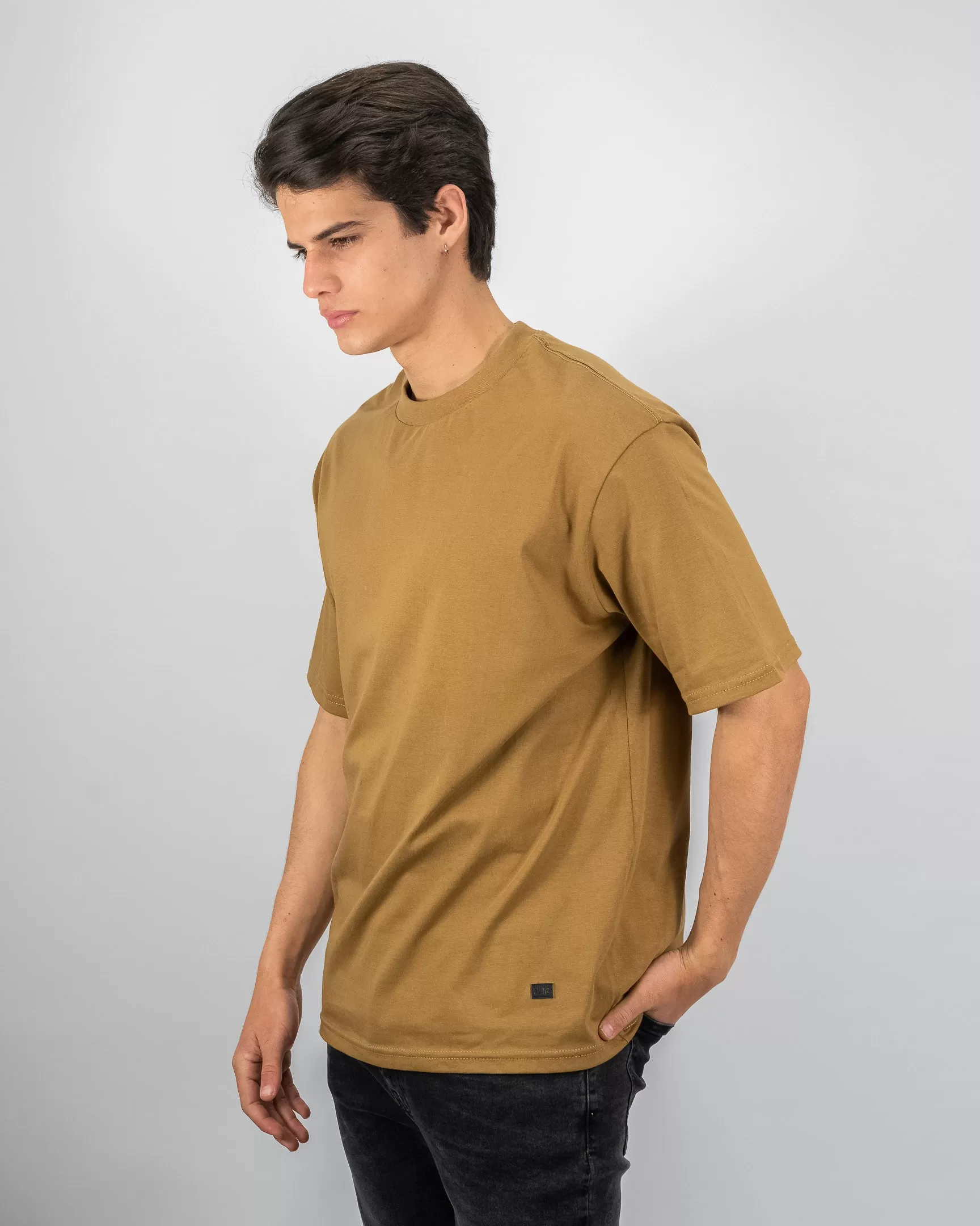 Oversized Tee 20/1 - Camel