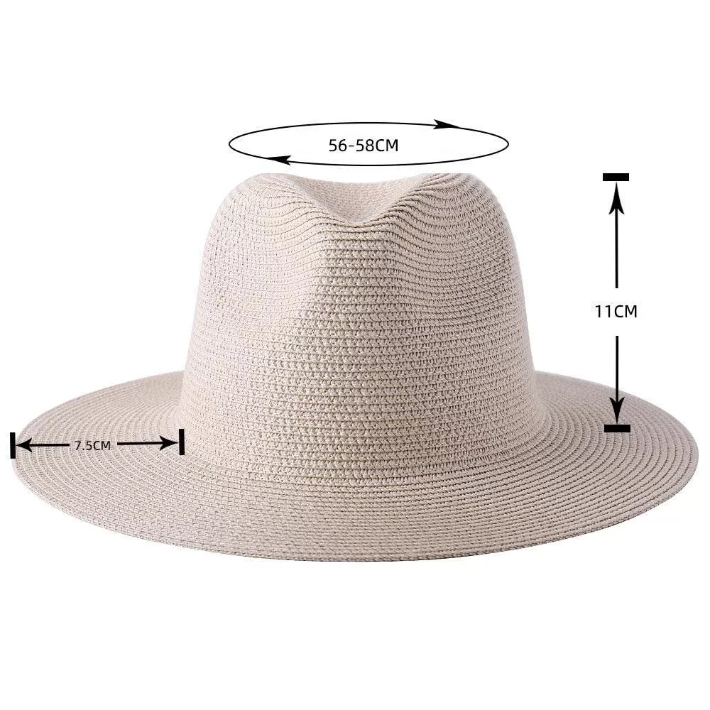 Panama Hat - Wide Brim Sun Hat