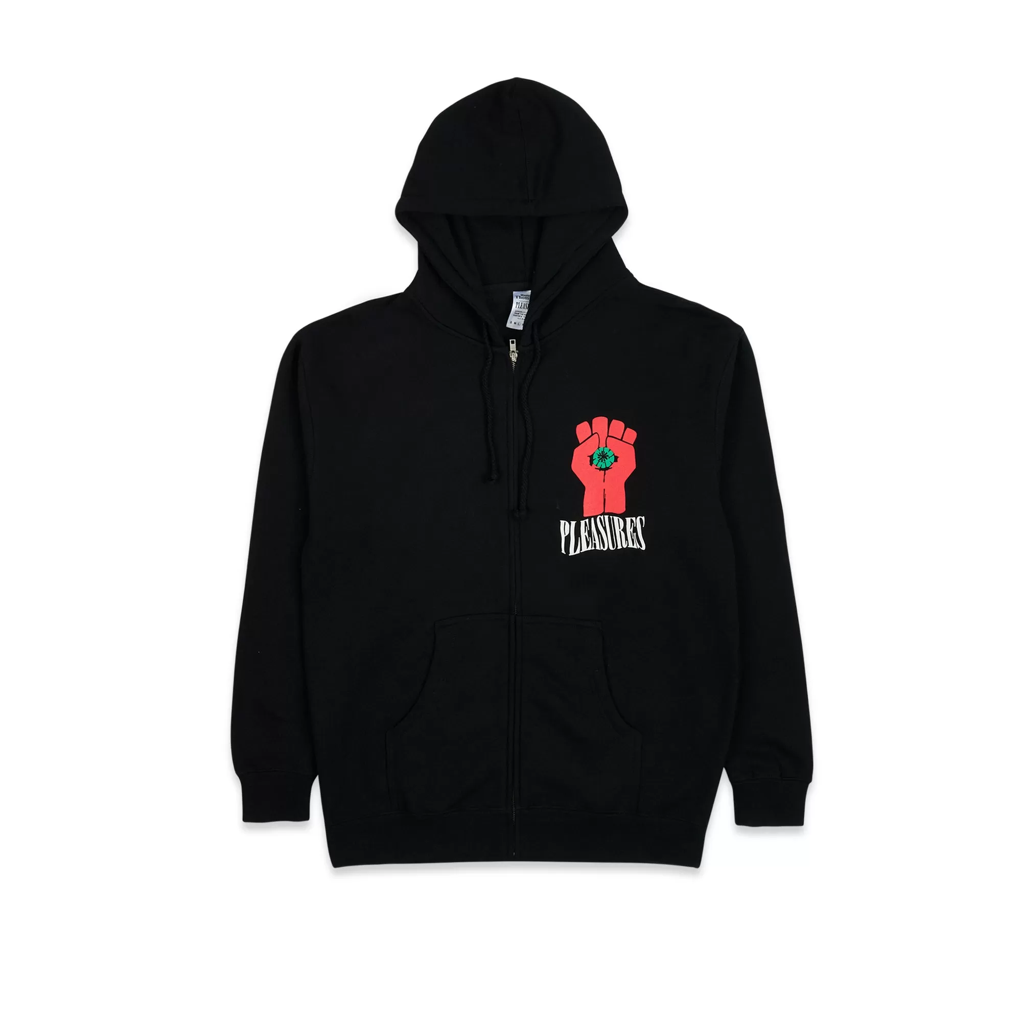 Pleasures Mens HST Zip Up Hoodie