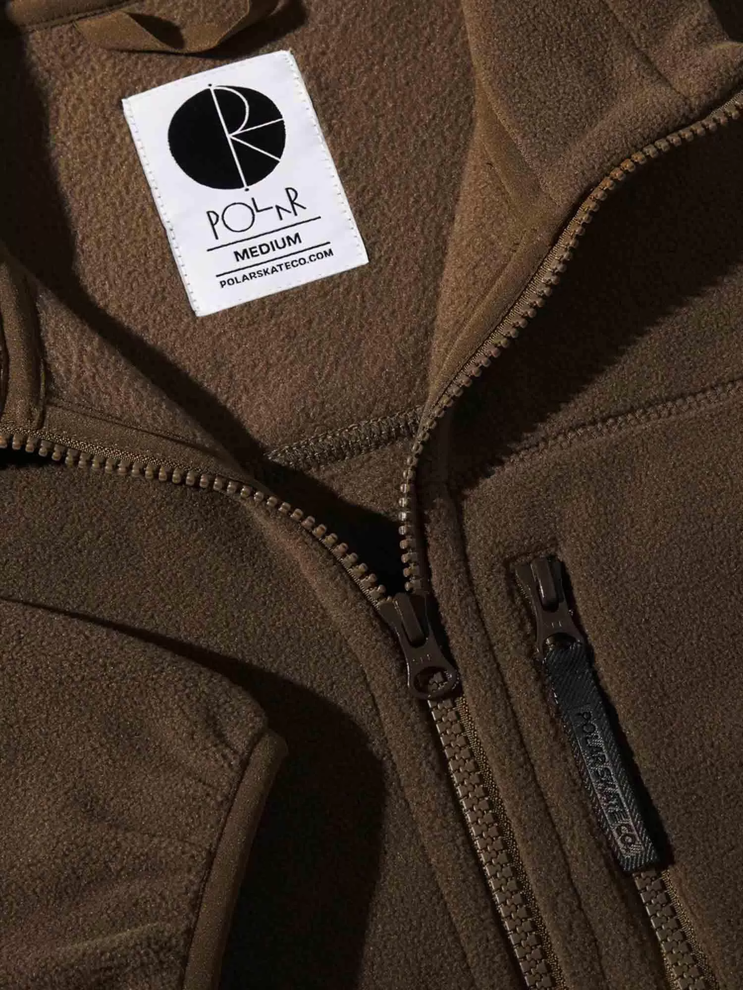 Polar Basic Fleece Jacket - Brown