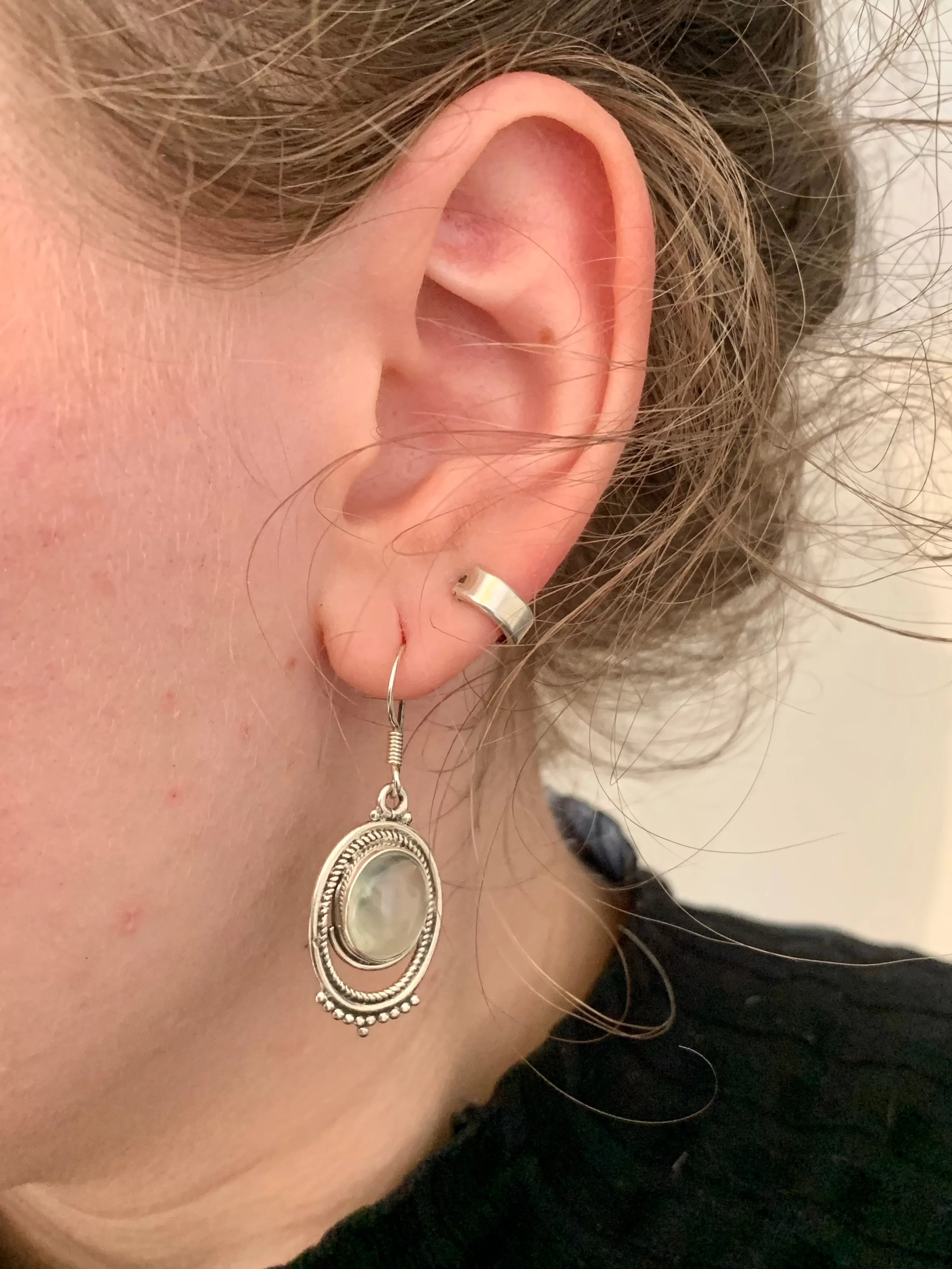 Prehnite Odessa Earrings