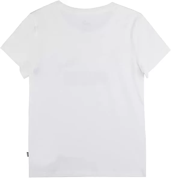 Puma ESS Logo boy's short sleeve t-shirt 586960 02 white