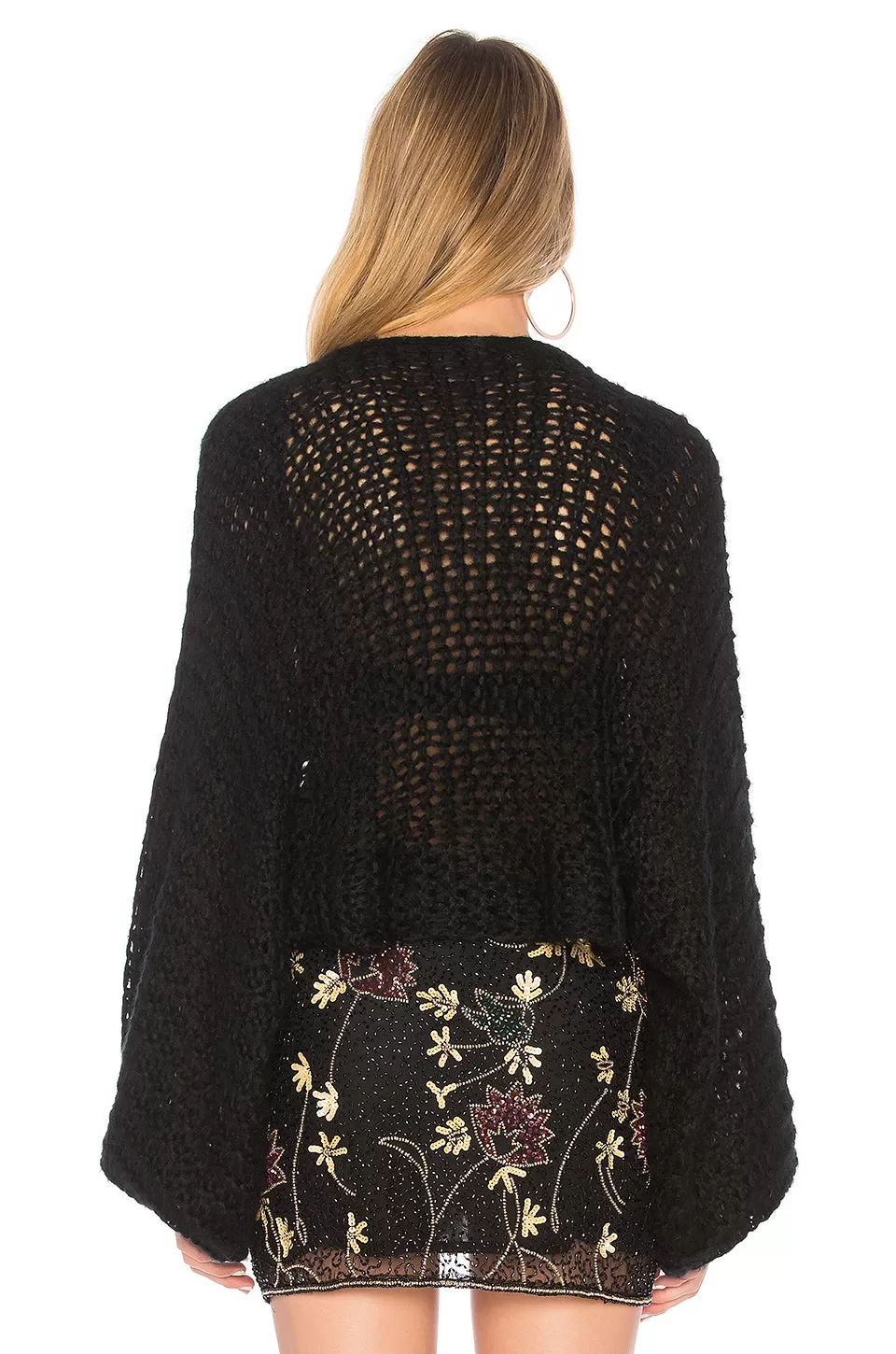 Raga Candace Crochet Knit Sweater