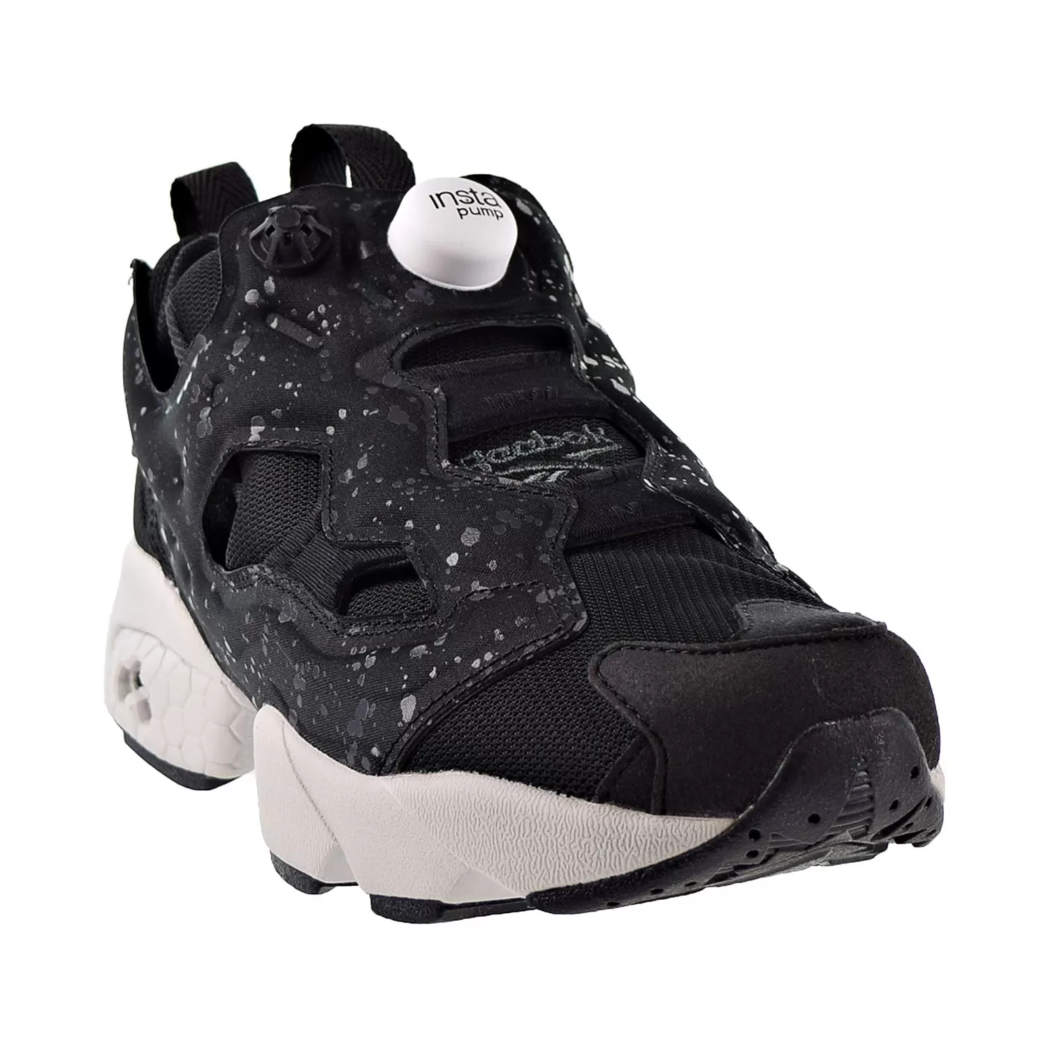 Reebok Instapump Fury SP Mens Shoes Black/Coal/Steel/White