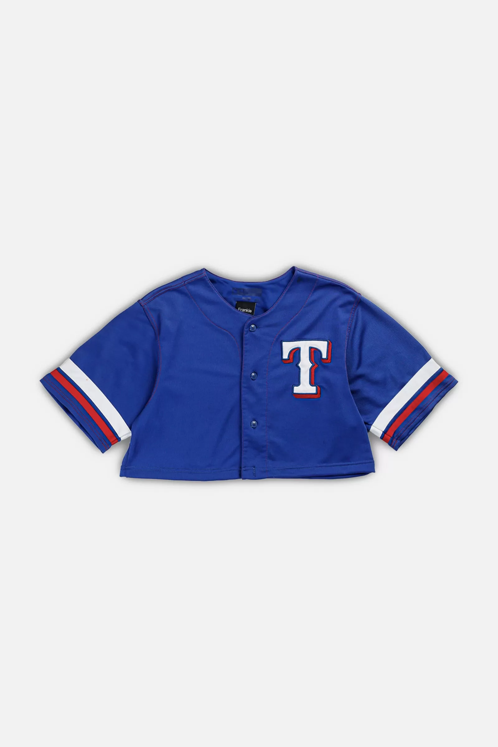 Rework Crop Texas Rangers MLB Jersey - M