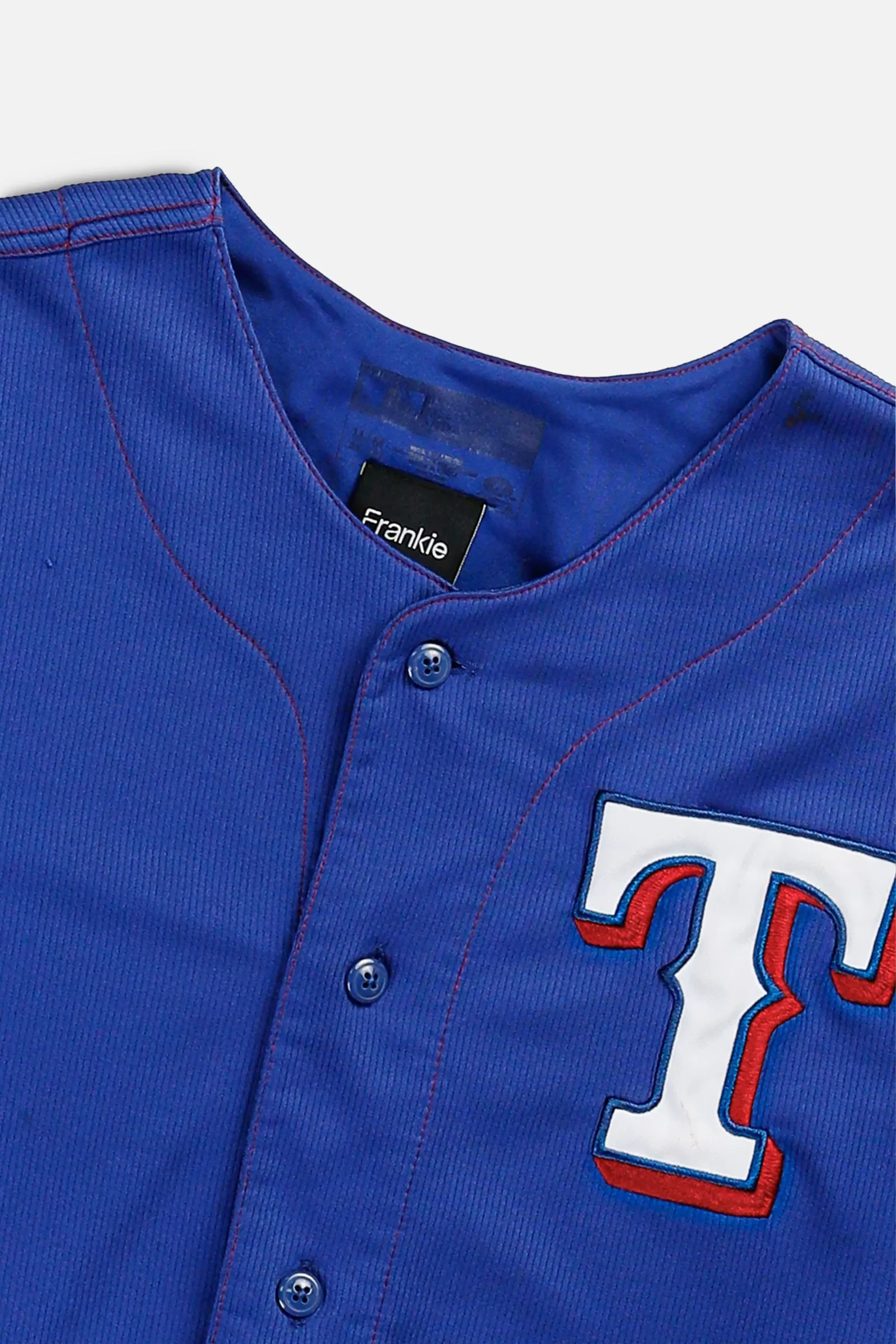 Rework Crop Texas Rangers MLB Jersey - M