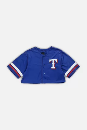 Rework Crop Texas Rangers MLB Jersey - M