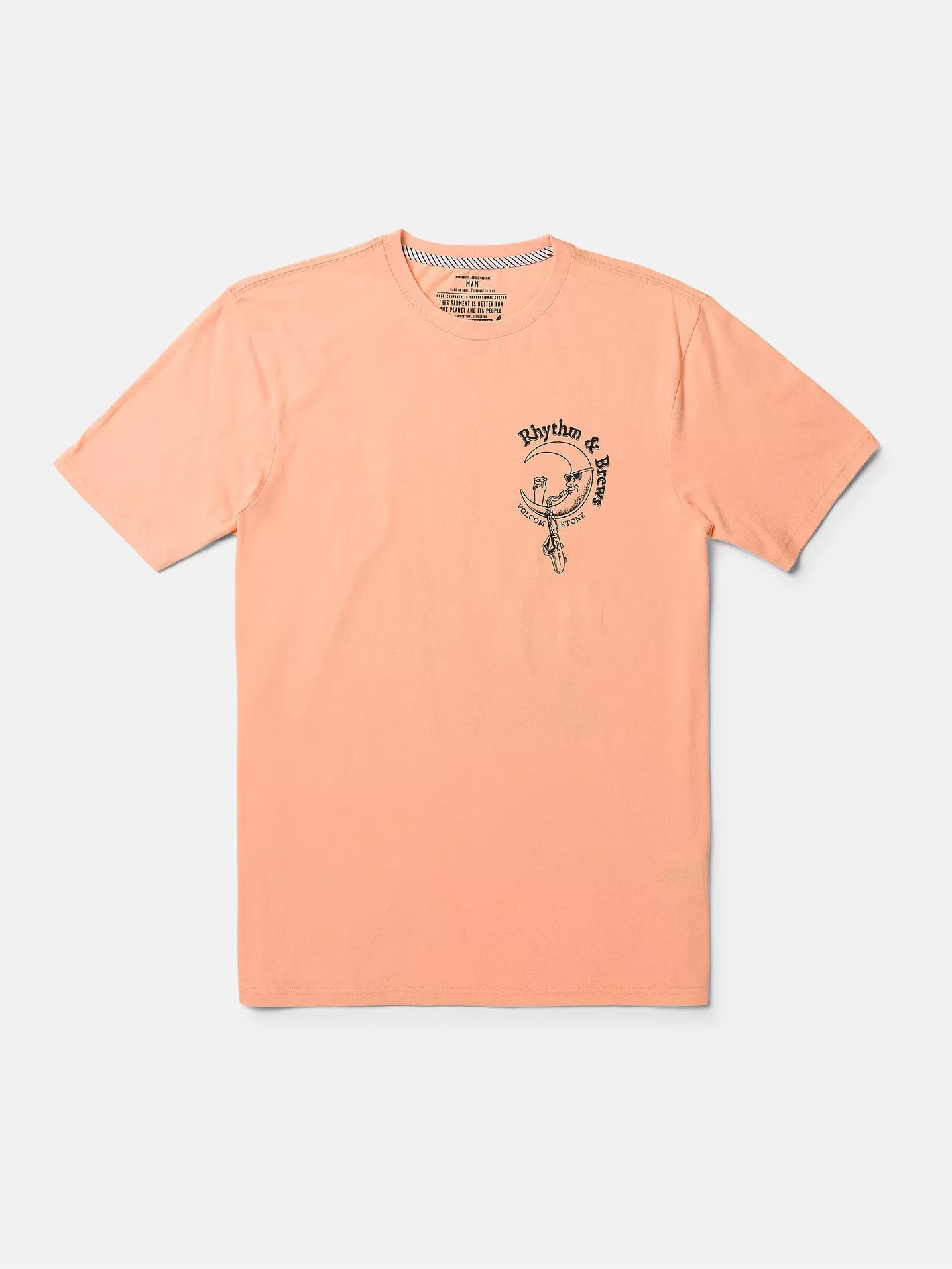 Rhythm 1991 Short Sleeve Tee - Salmon