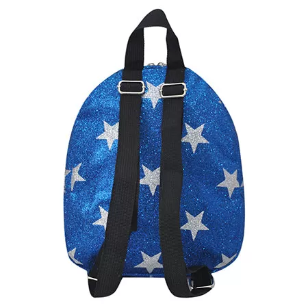 Royal Blue Glitter Super Star NGIL Mini Backpack