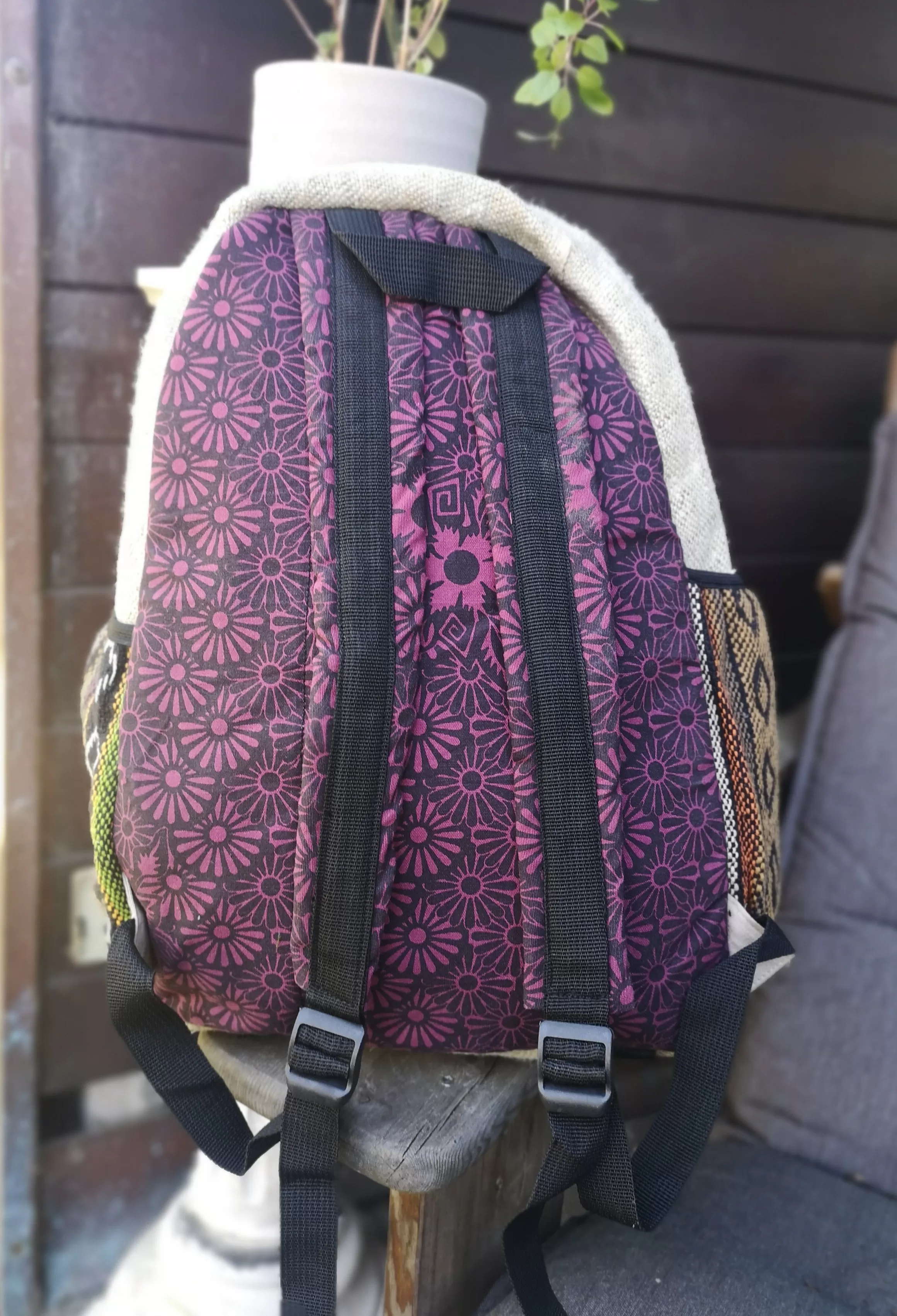 Rucksack - Flower - mittlere Größe