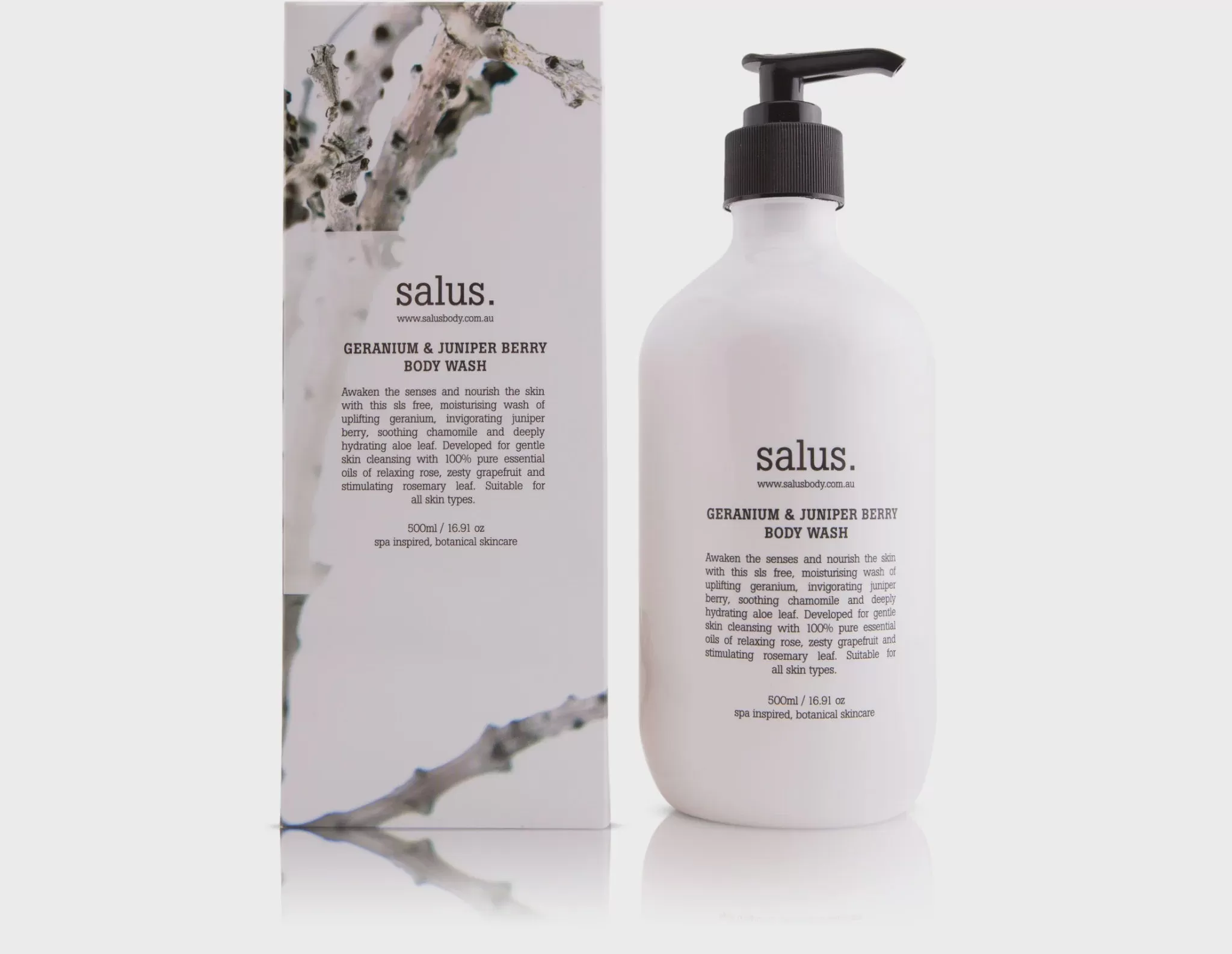 Salus Geranium and Juniper Berry Body Wash