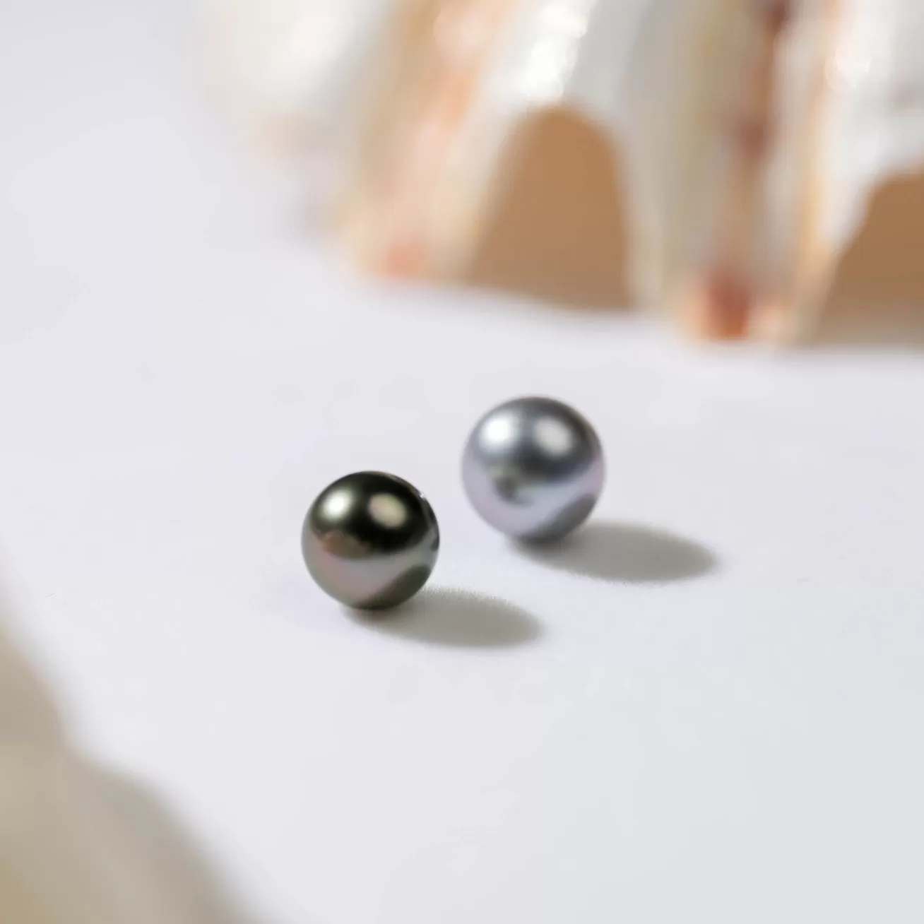 Second Grade Round Tahitian Pearls WA00022