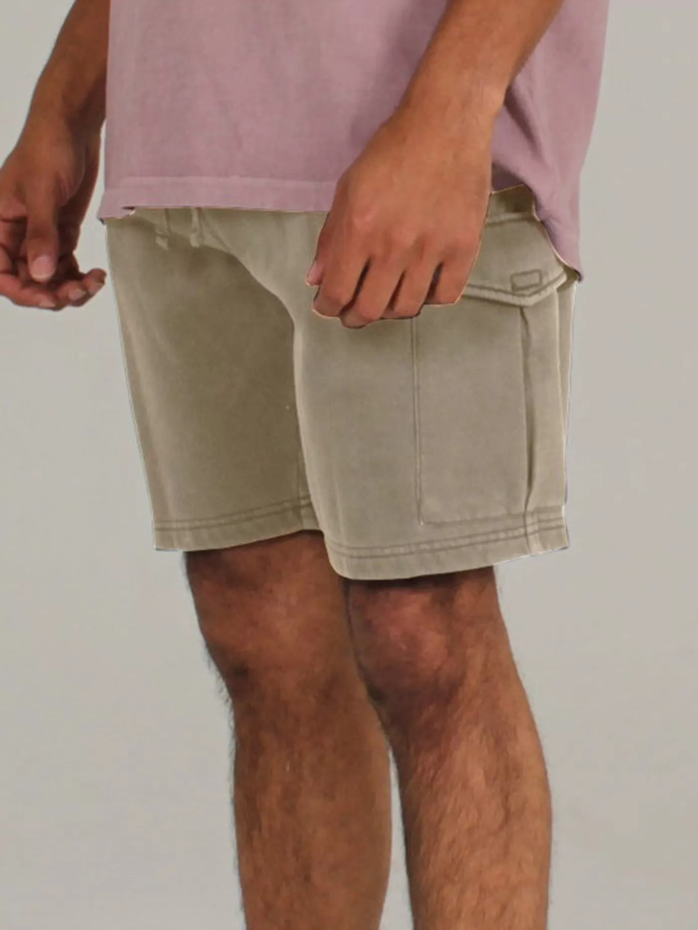 Short Fleece Jogger Shorts