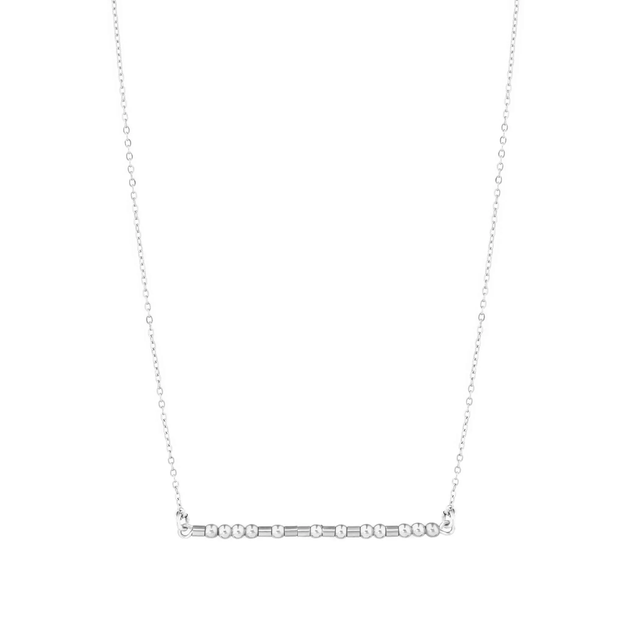 SISTER I LOVE YOU - MORSE CODE NECKLACE