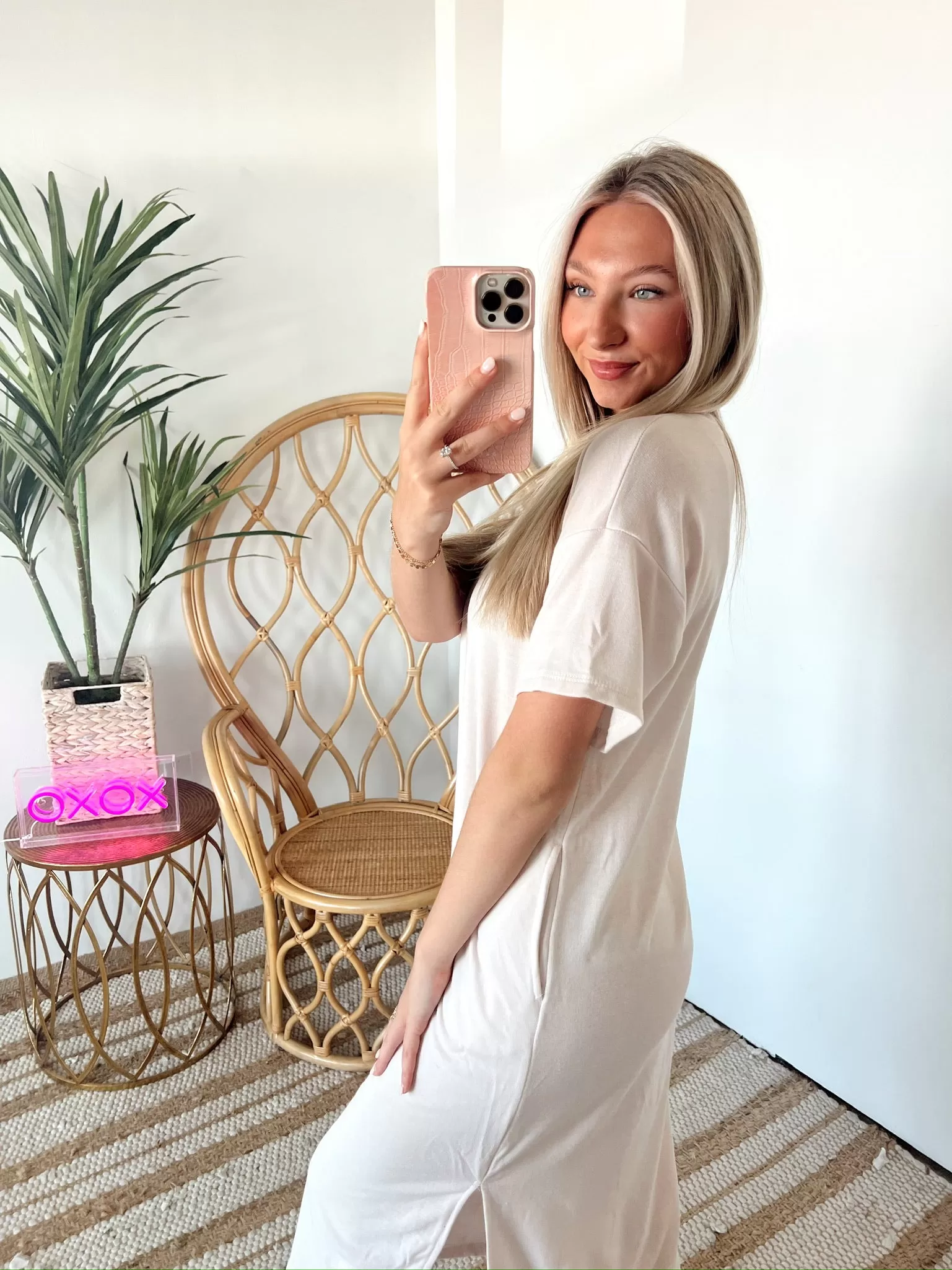 SIZE MEDIUM Jadelyn Basic Midi Dress