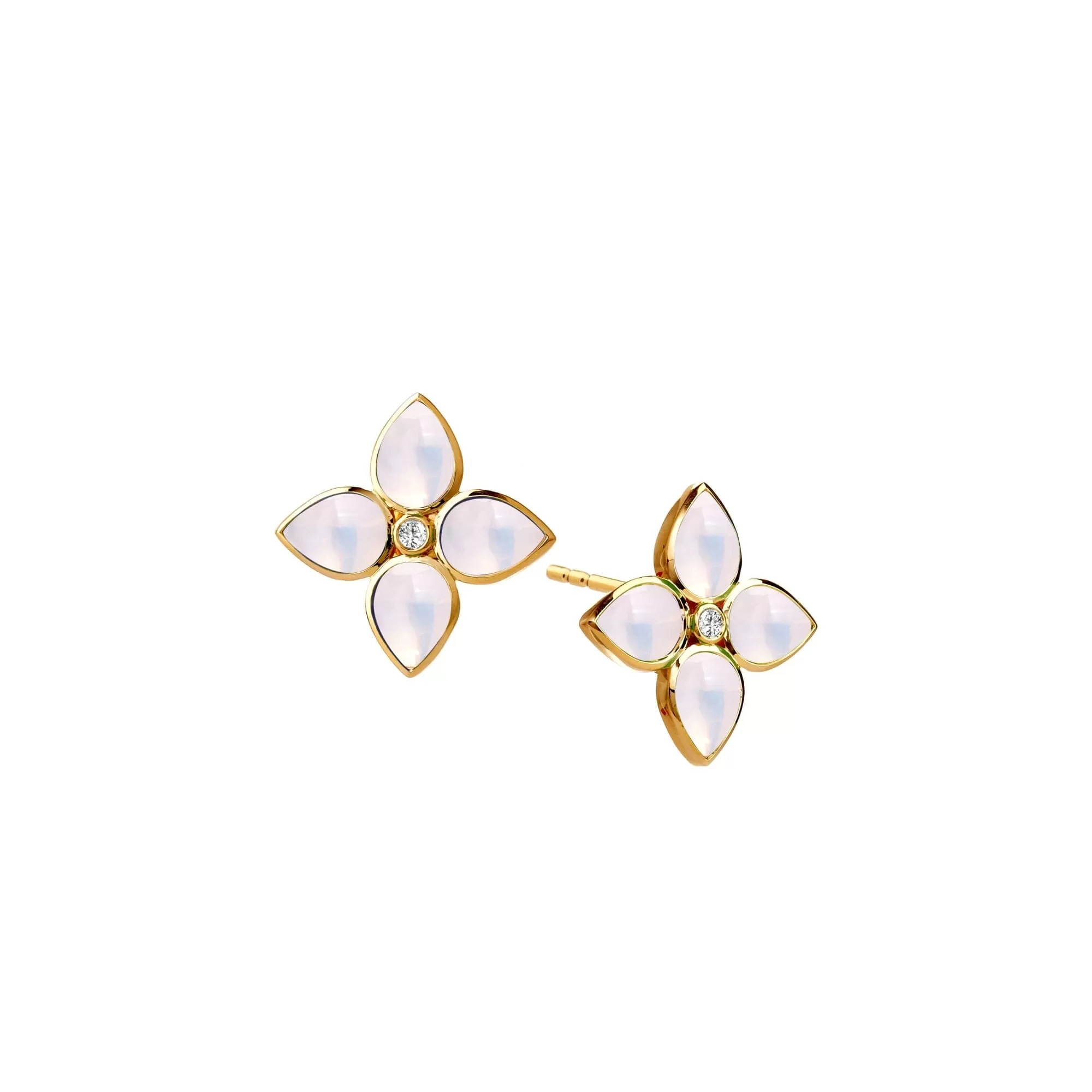 Small Mogul Flower Studs