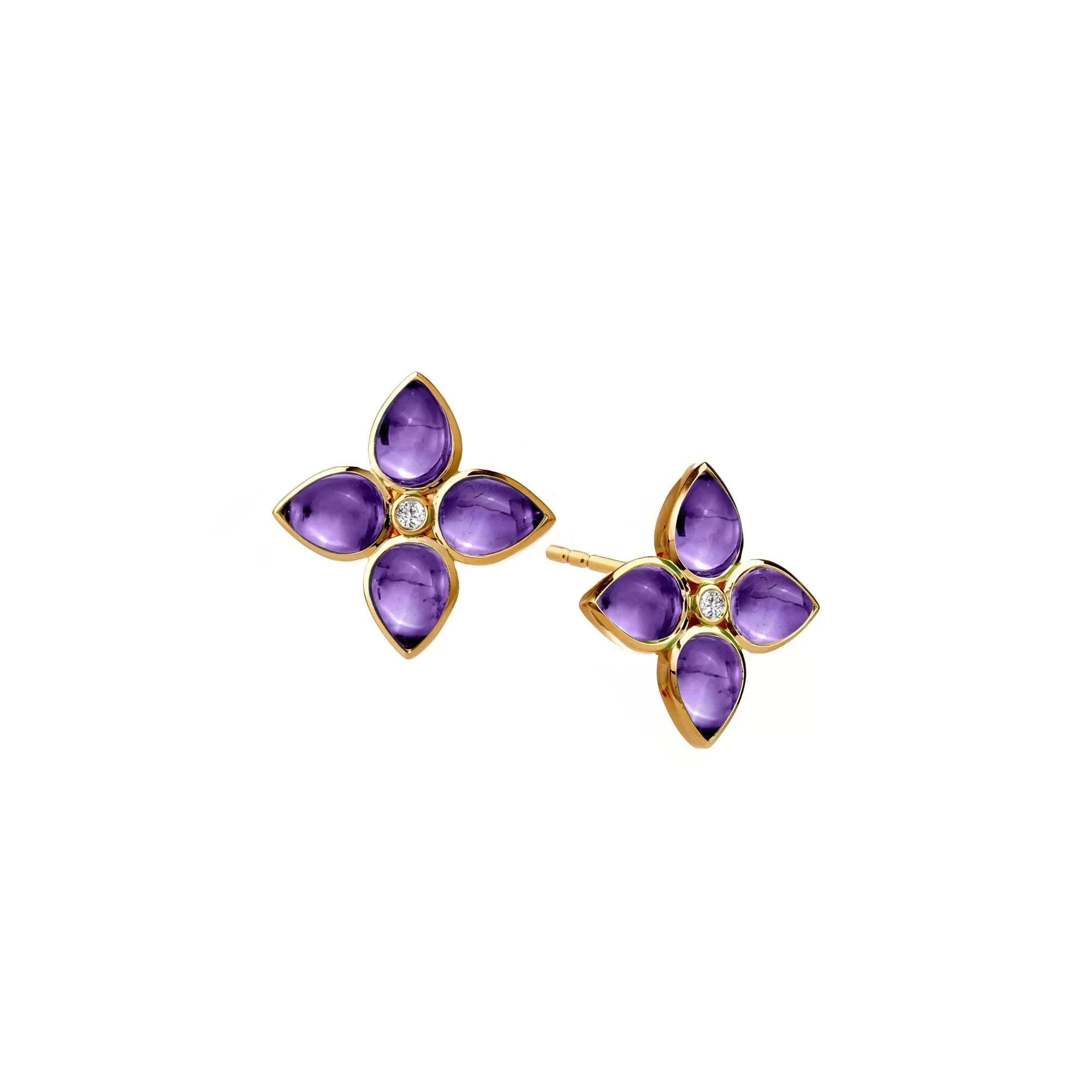 Small Mogul Flower Studs