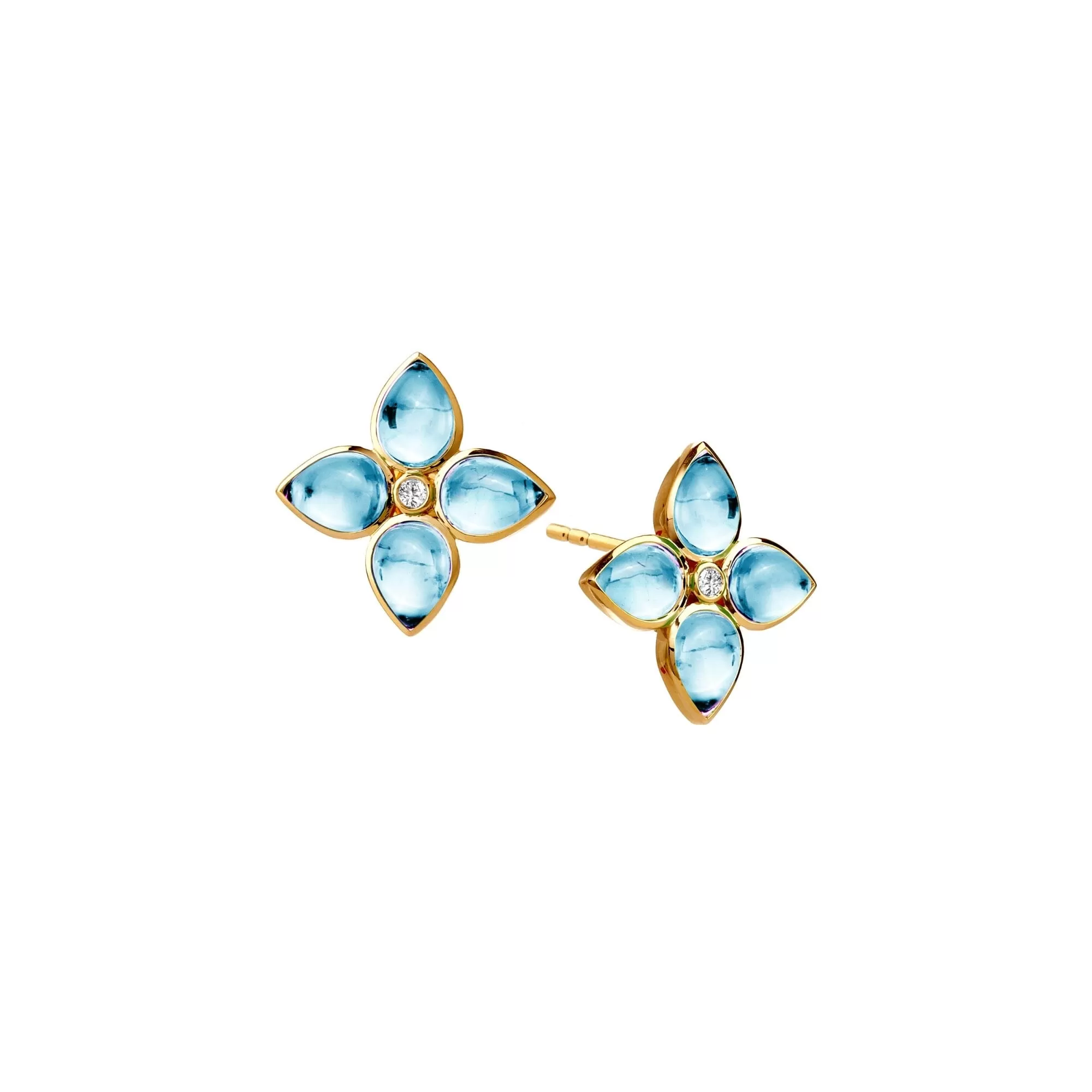 Small Mogul Flower Studs