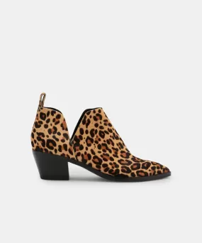 SONNI BOOTIES DARK LEOPARD re:vita