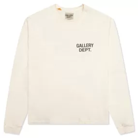 Souvenir L/S Tee - Cream