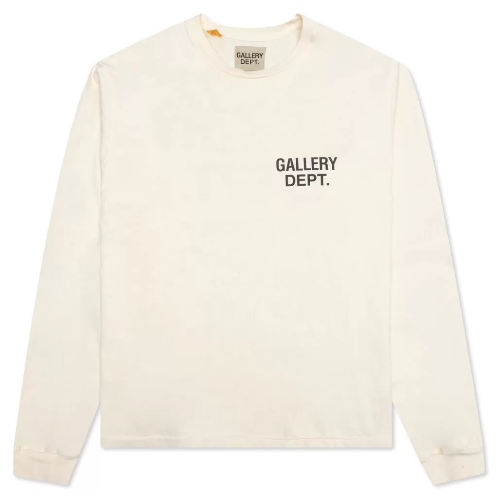 Souvenir L/S Tee - Cream