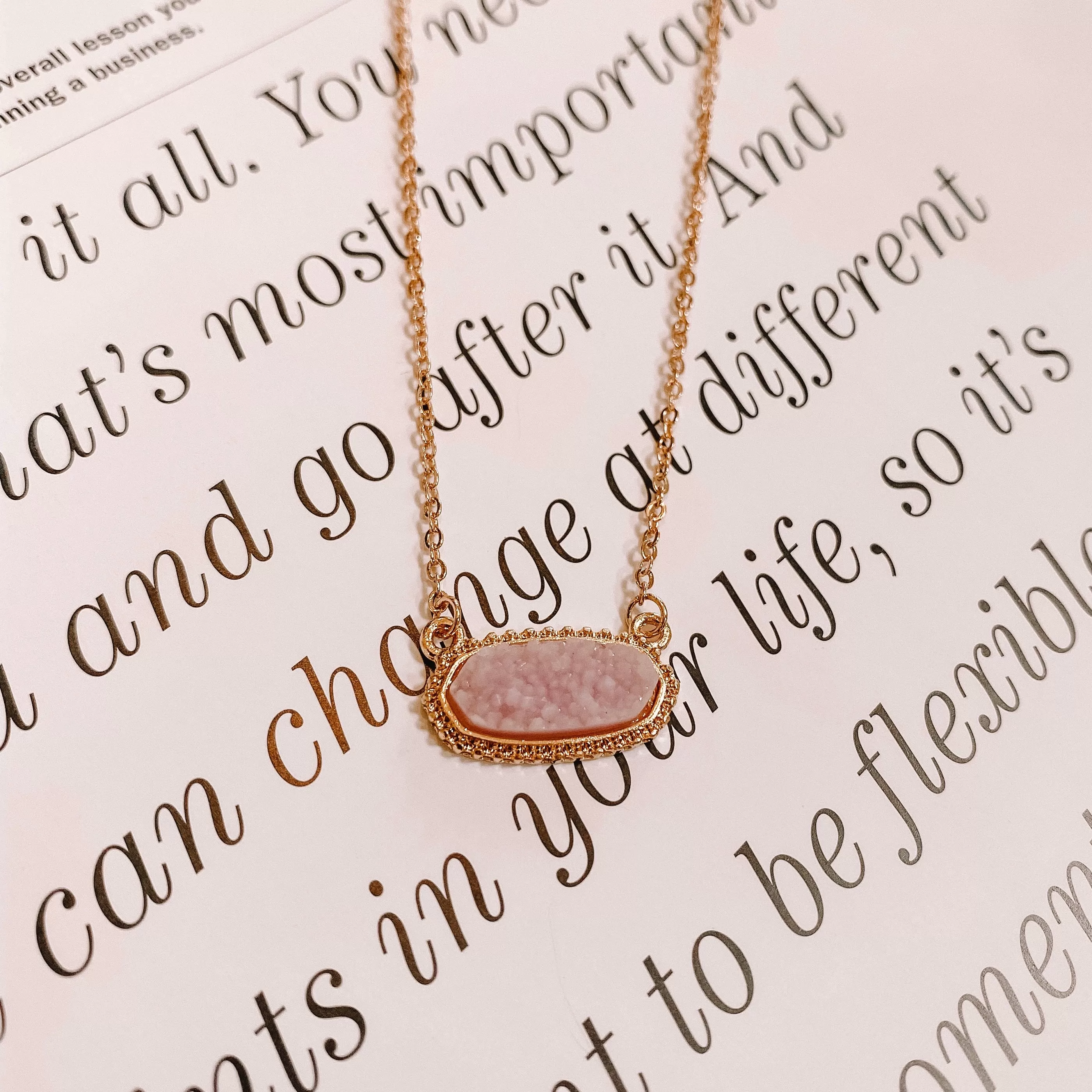 Sparkle Stone Necklace