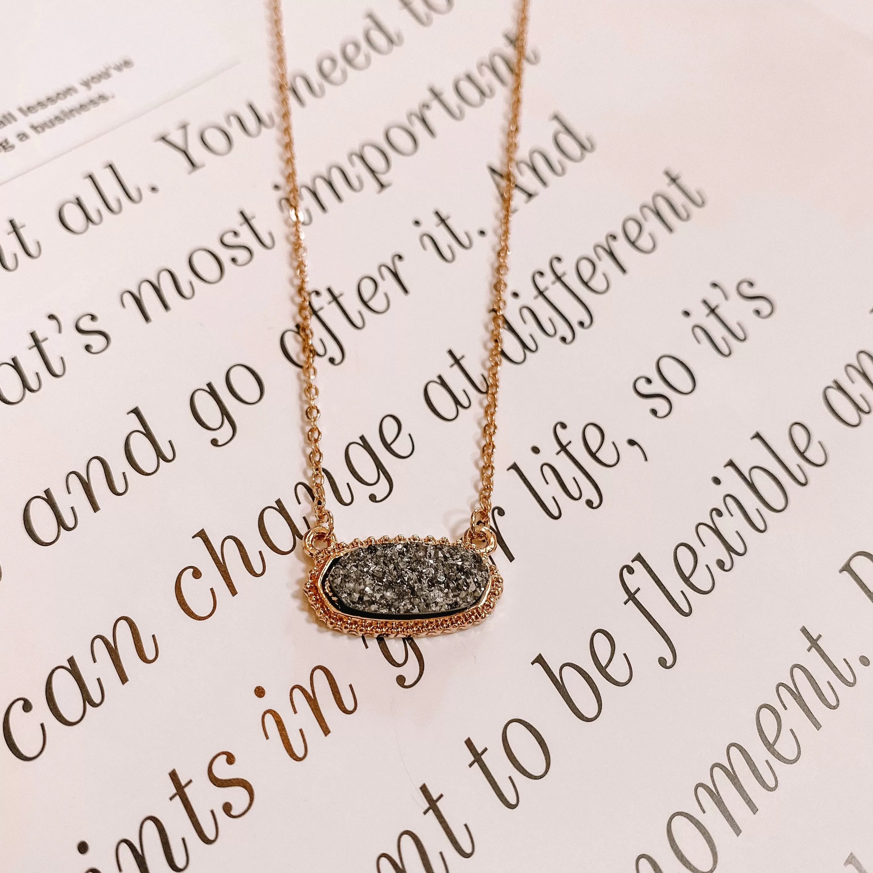 Sparkle Stone Necklace