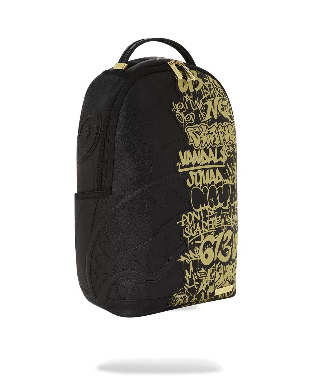 Sprayground Half Graff Gold Backpack