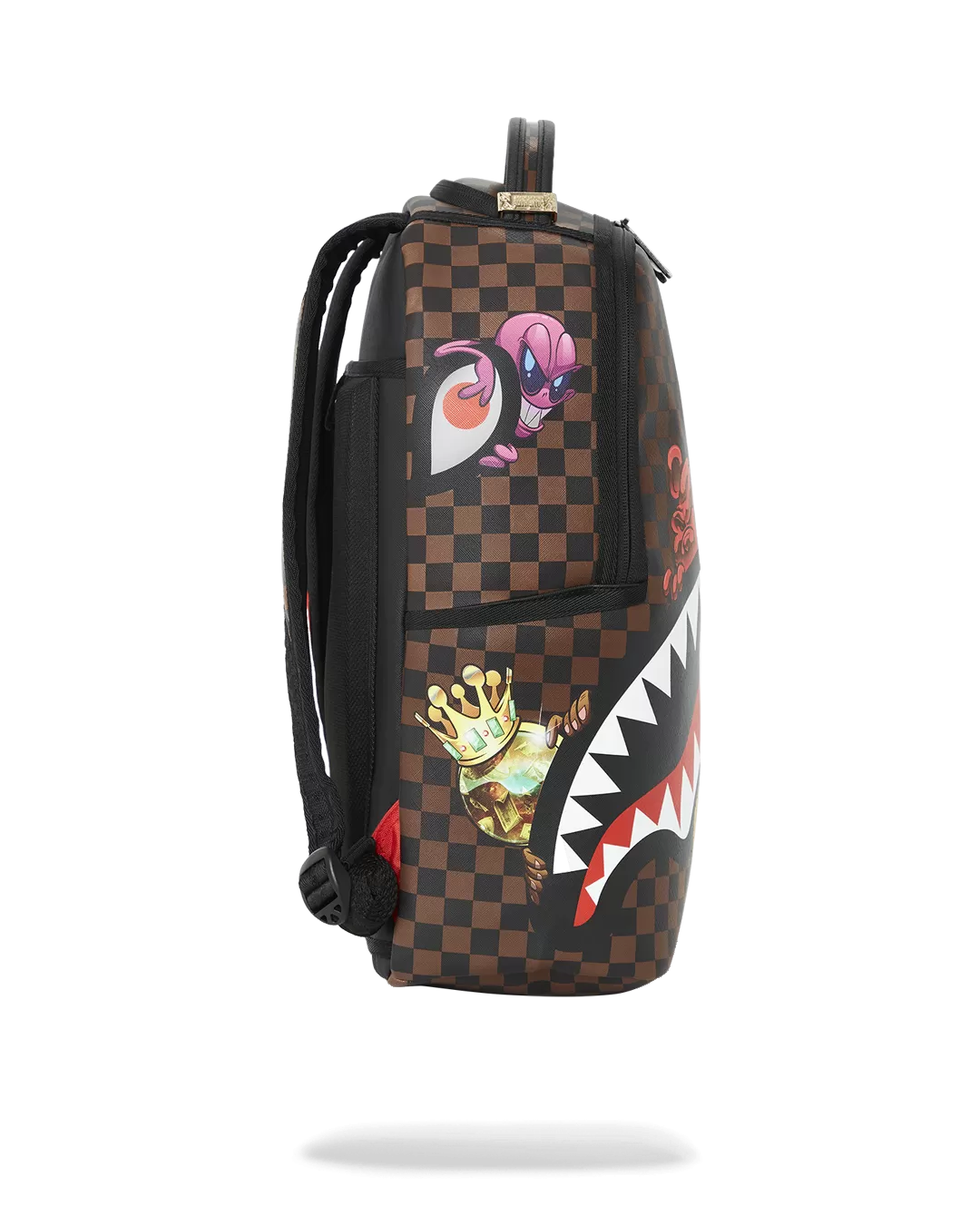 Sprayground Sharks in Paris Characters Sneakin' Backpack