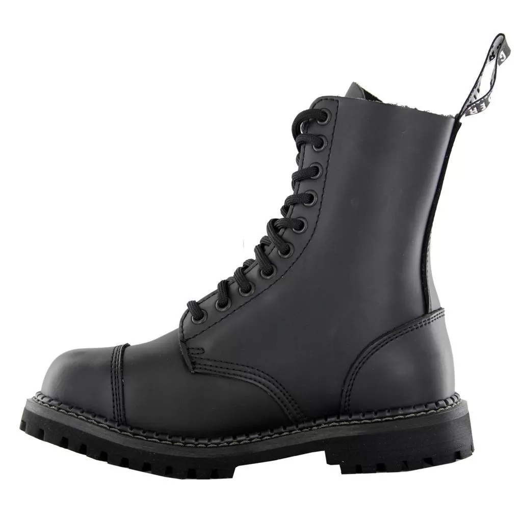 Stag Cs Derby Black Unisex Ankle Boots