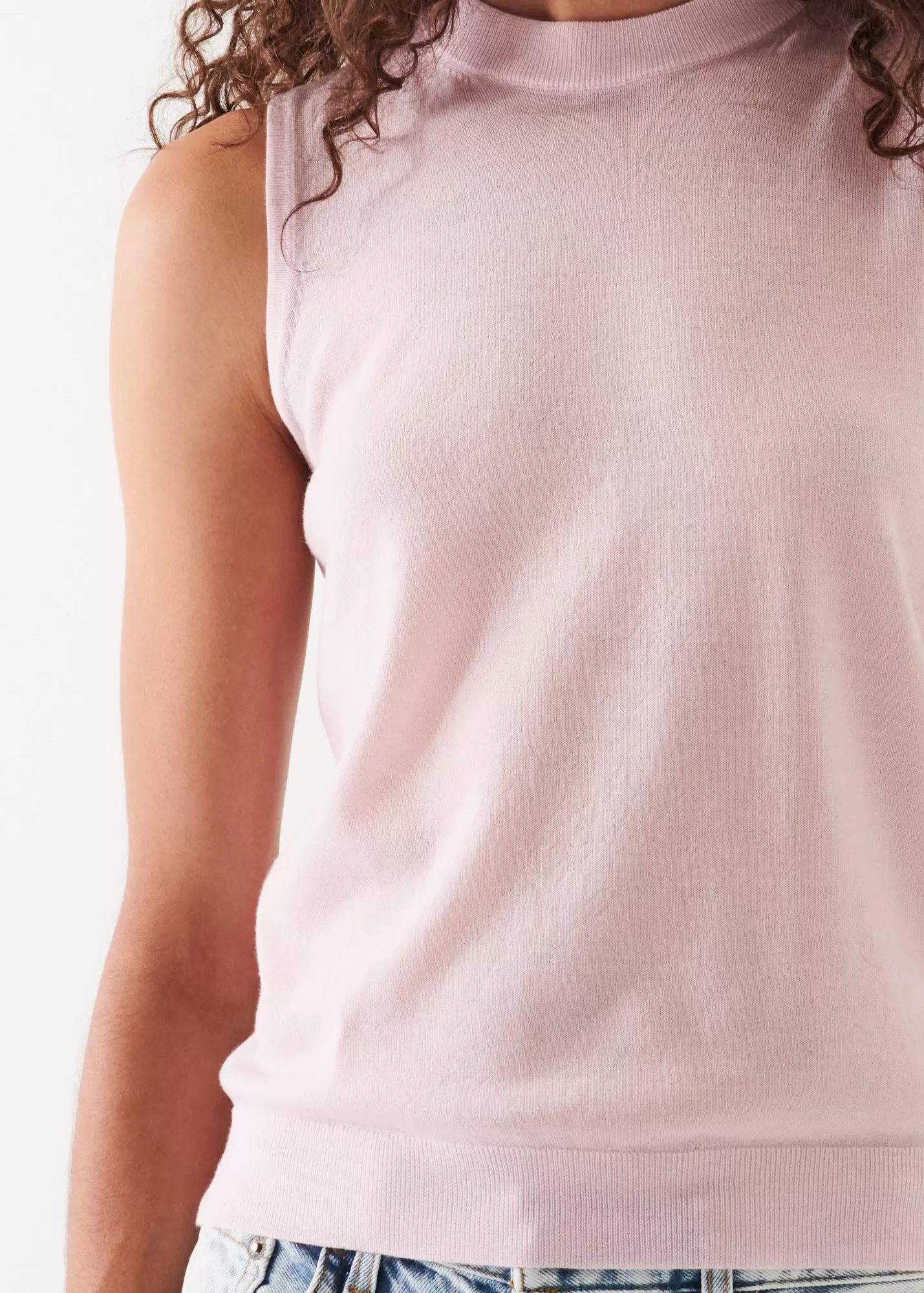 SUPERFINE MERINO CREW TANK