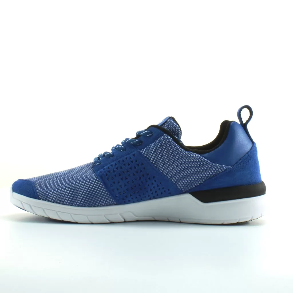 Supra Scissor Blue Textile Mens Lace Up Running Trainers 08027 442