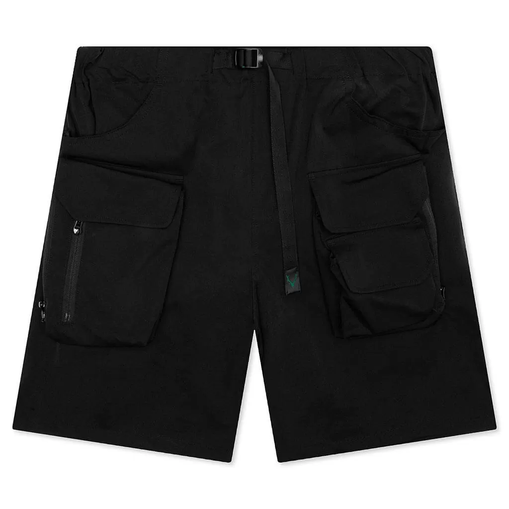 Tenkara Trout Short Poly Stretch Twill - Black