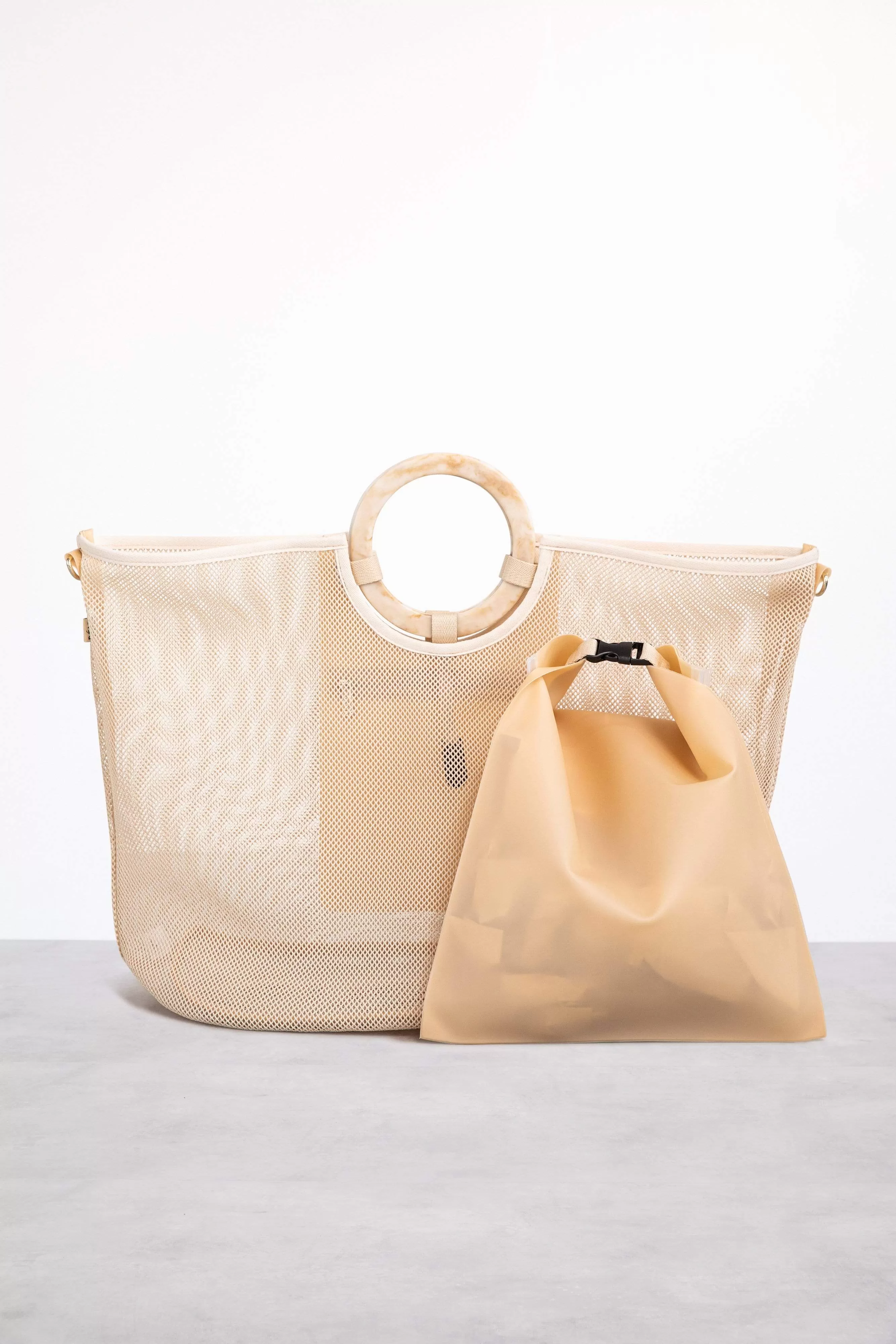 The Beach Bag in Beige