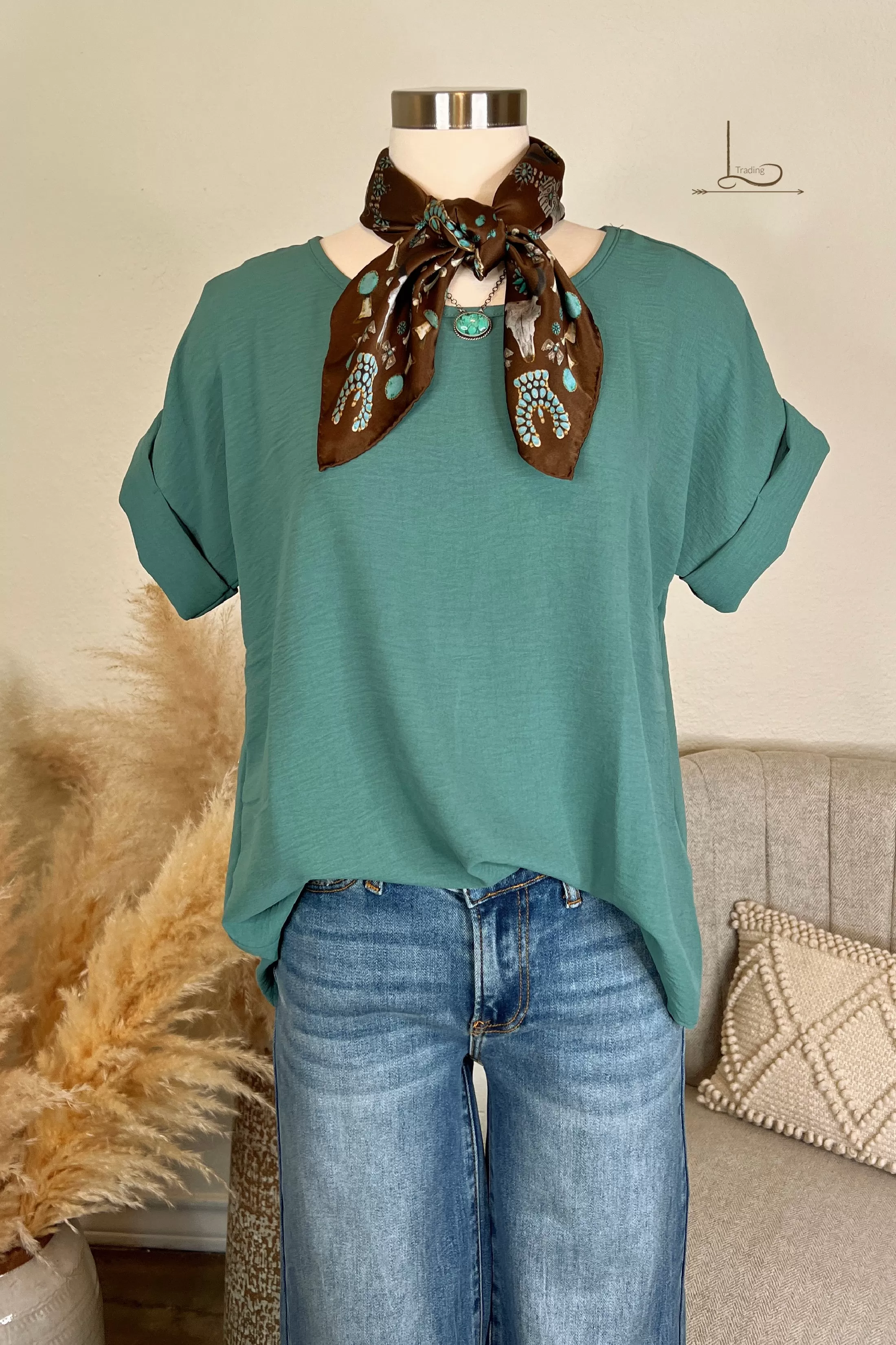 The Cadee in Turquoise