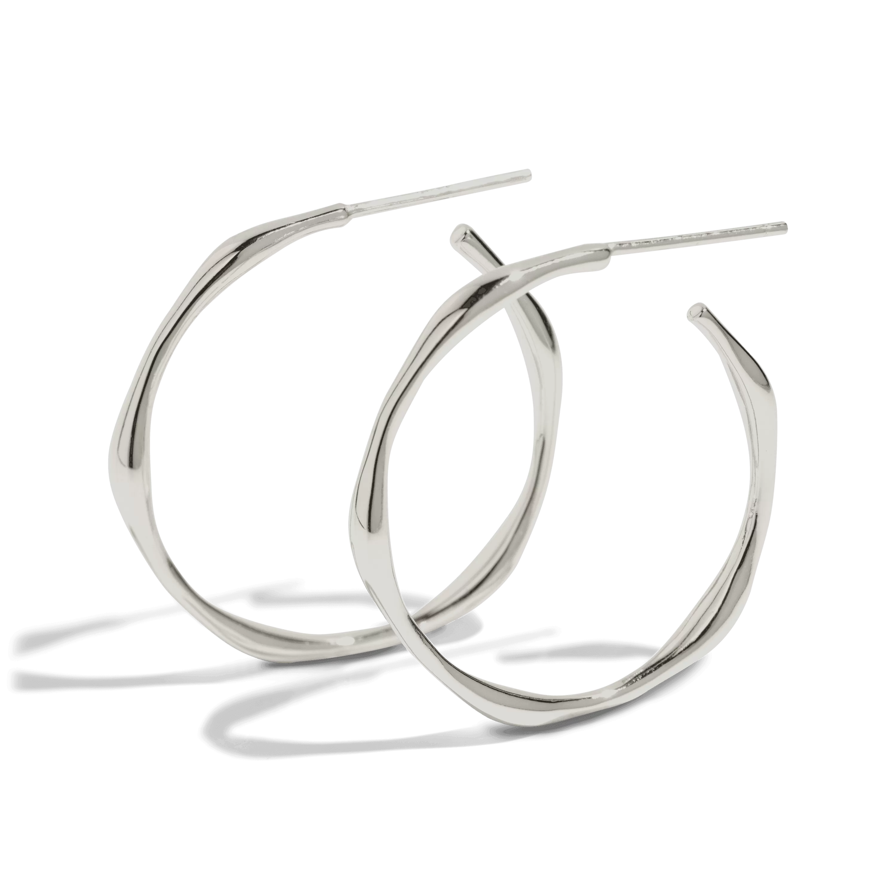 THE COCO HOOP - sterling silver