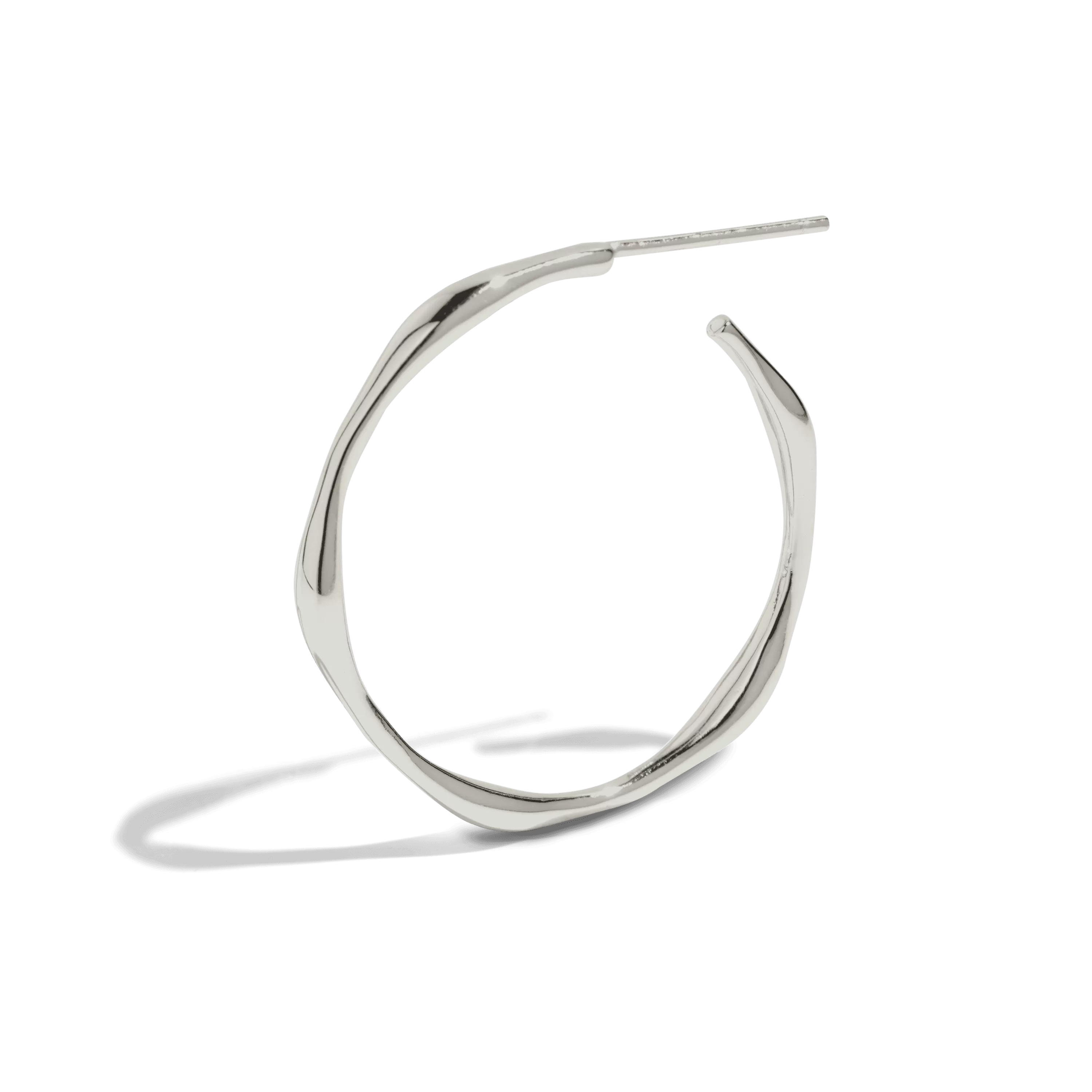 THE COCO HOOP - sterling silver