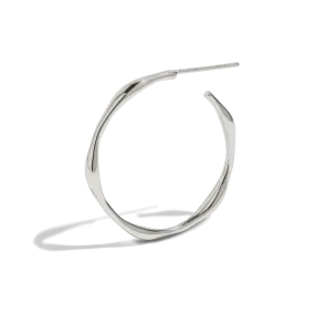 THE COCO HOOP - sterling silver