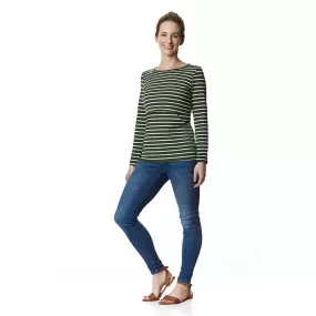 The Juno - Long Sleeve Lift-Up Breastfeeding Mumma Top