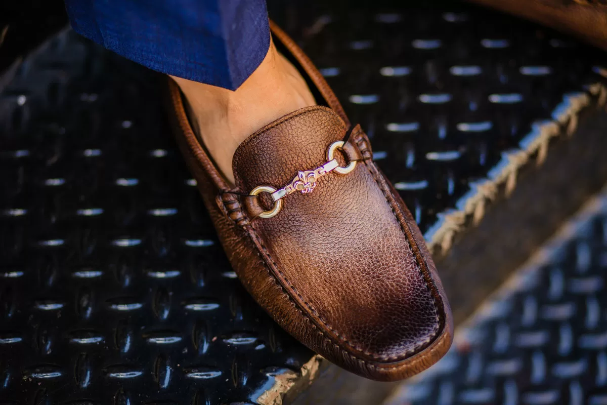 The Woods Bit Driving Loafer - Chocolate