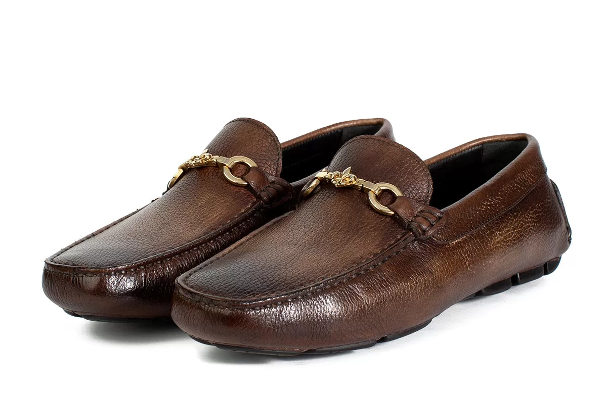 The Woods Bit Driving Loafer - Chocolate