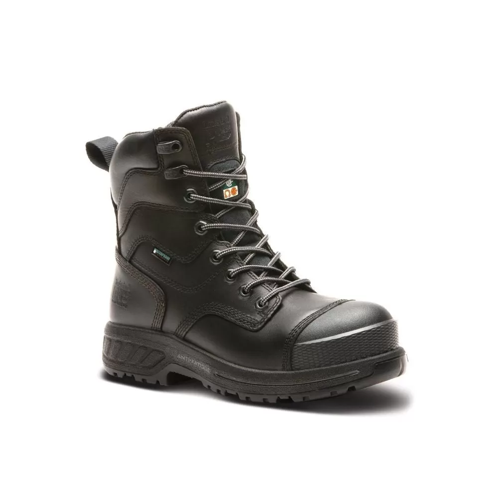 Timberland PRO Endurance HD Women's 8 Waterproof Composite Toe CSA Work Boot  TB0A1KQS001- black