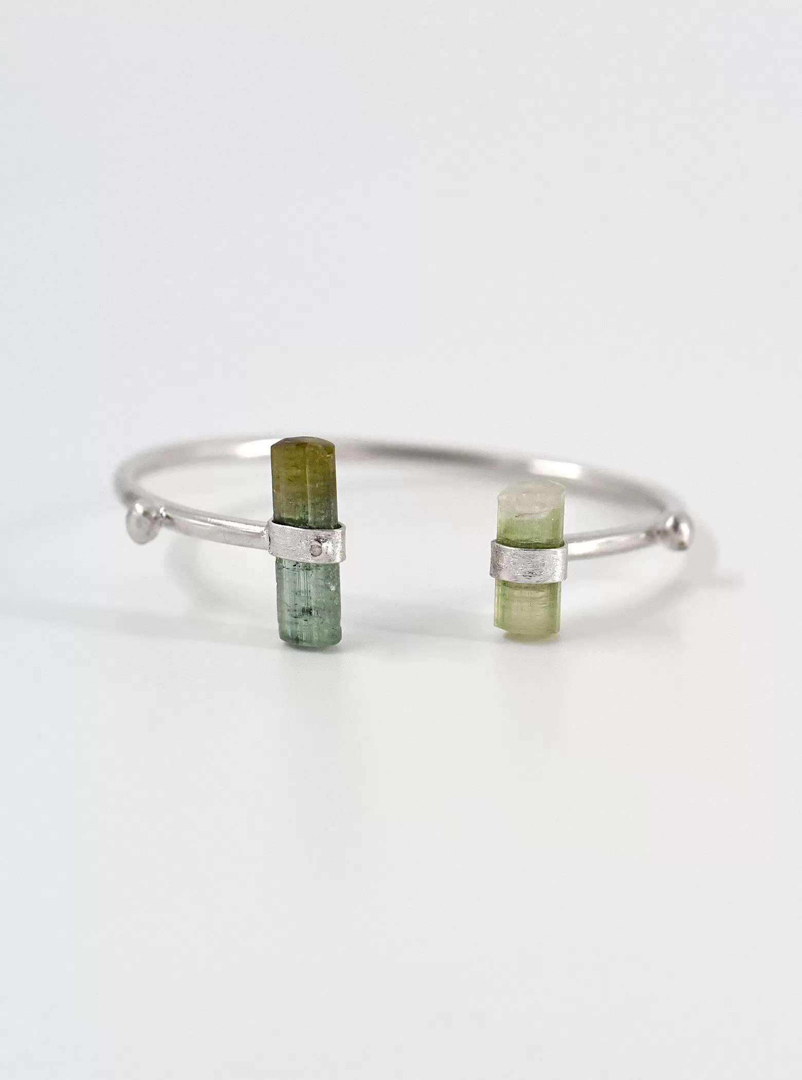 Tourmaline Double Side Bar Bracelet