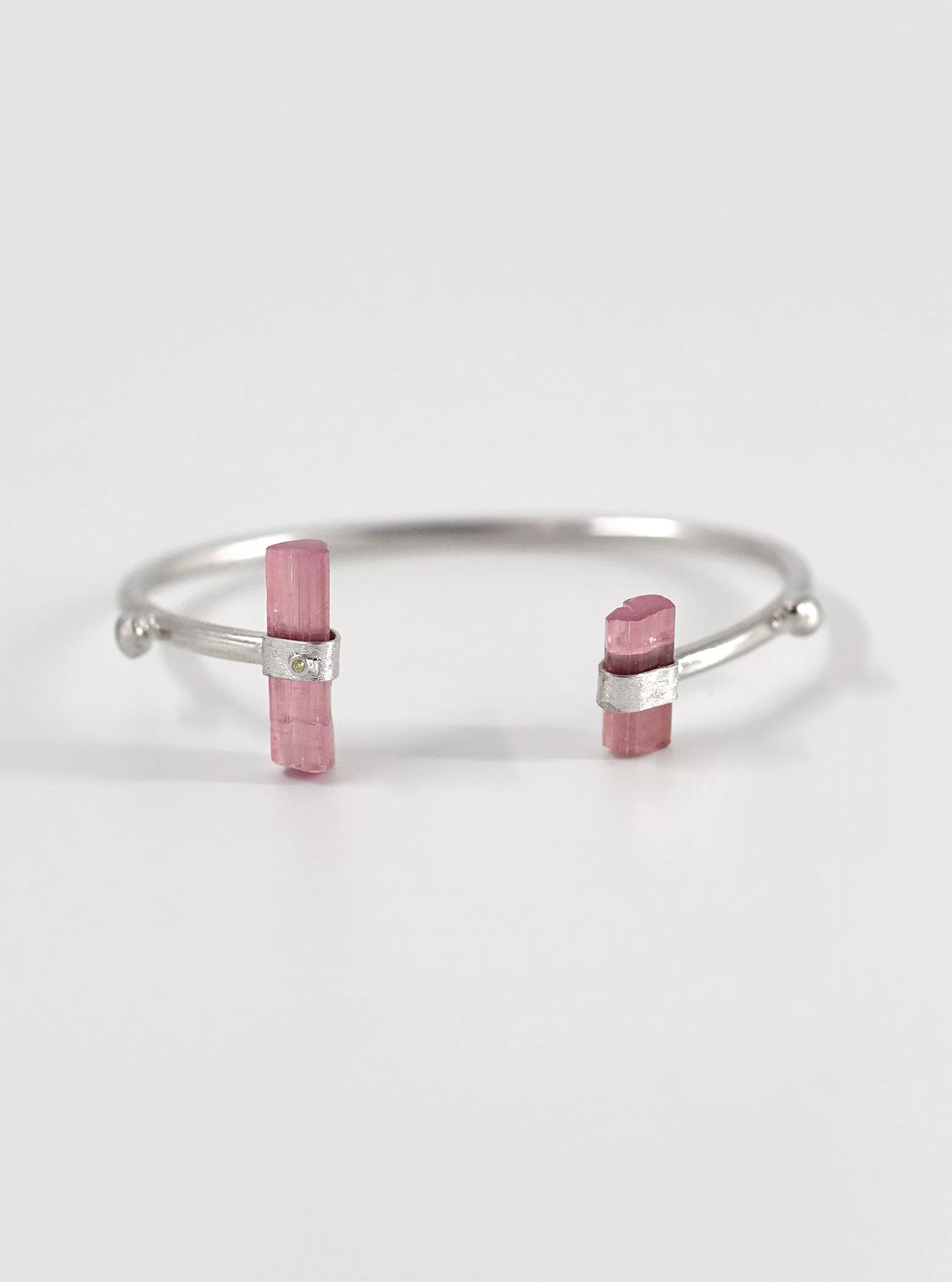 Tourmaline Double Side Bar Bracelet