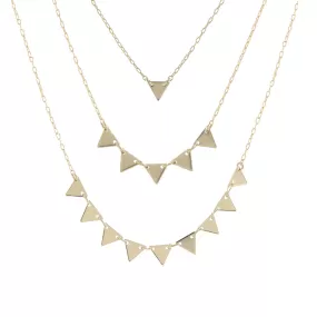 Triangles Necklace