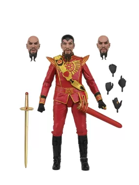 Ultimate Ming (Red Military Outfit) - King Features 7” Action Figure - Flash Gordan 1980 - NECA Collectibles