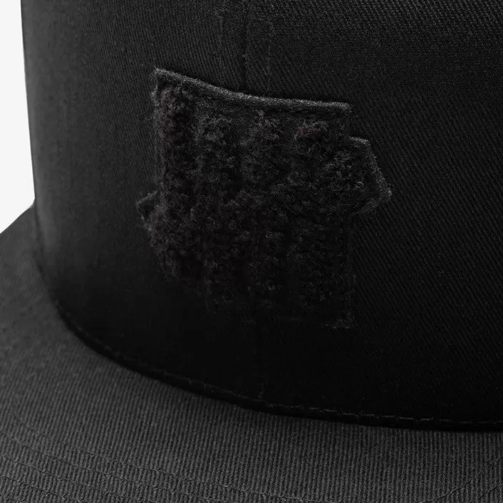 Undefeated Chenille Logo Snapback Black