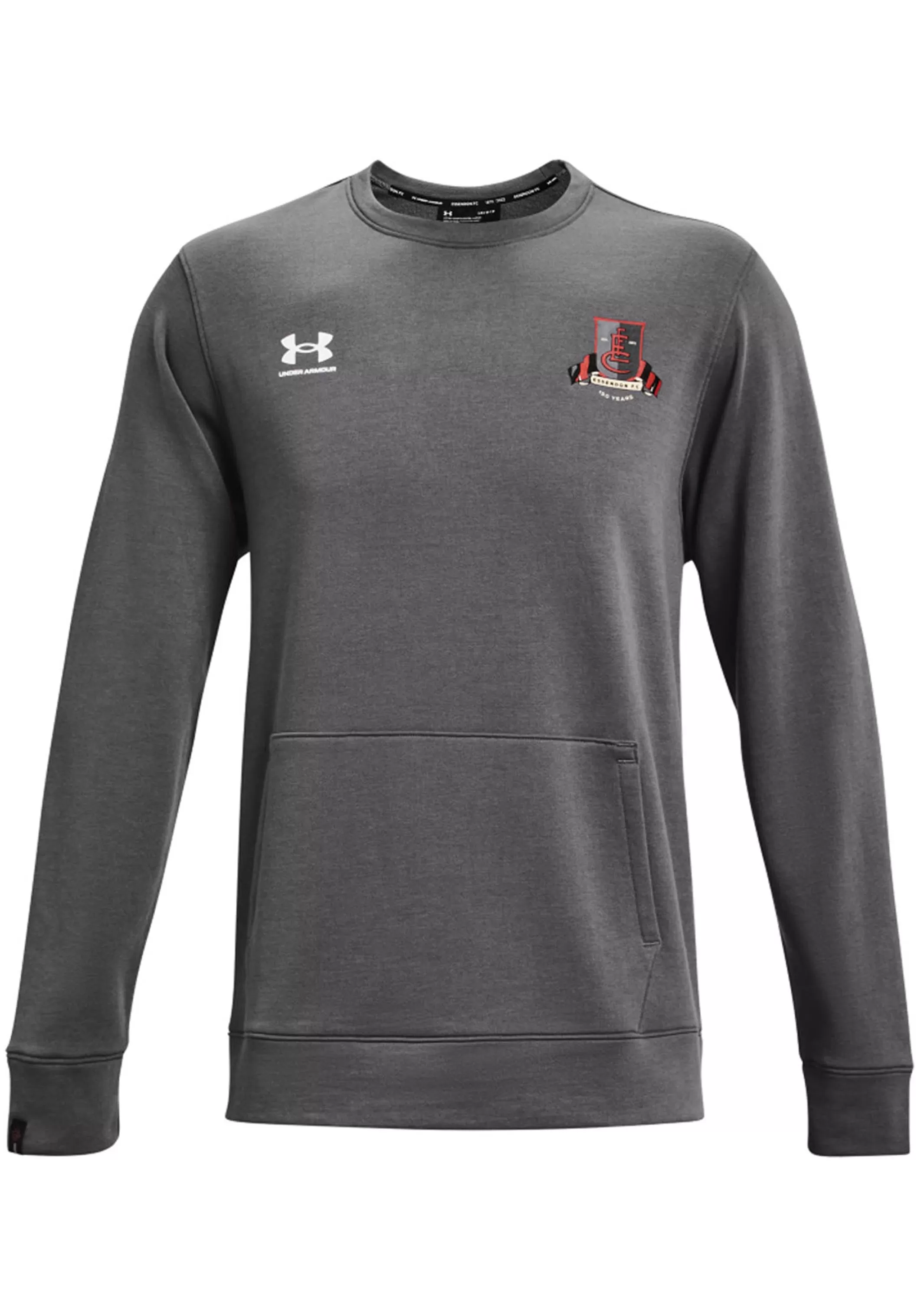 Under Armour Womens Essendon Hustle Fleece Crew <BR> 1374238 040